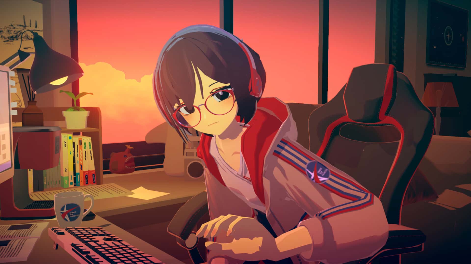 放松时光 与你共享Lo-Fi故事 Chill with You Lo-Fi Story 中文版全息投影